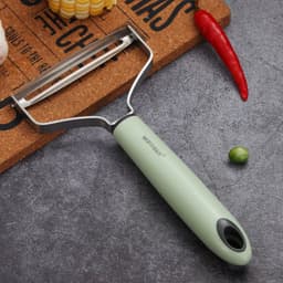 image-Kitchen Melon And Fruit Peeling Peeler Peeler Multifunctional Stainless Steel Peeler Household