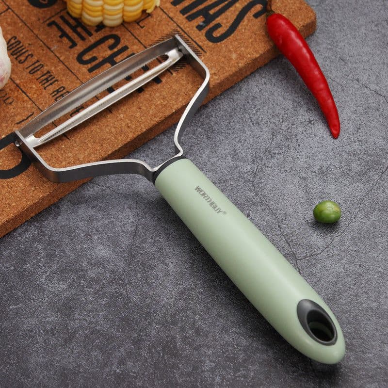 image-Kitchen Melon And Fruit Peeling Peeler Peeler Multifunctional Stainless Steel Peeler Household