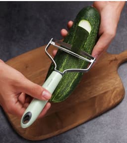 image-Kitchen Melon And Fruit Peeling Peeler Peeler Multifunctional Stainless Steel Peeler Household