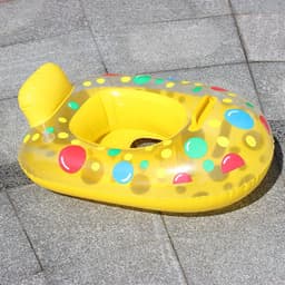 image-Water Inflatable Baby Day Cruiser Water Seat Boat Babies' Swimming Ring Children's Seat Ring Inflatable Swimming Pool