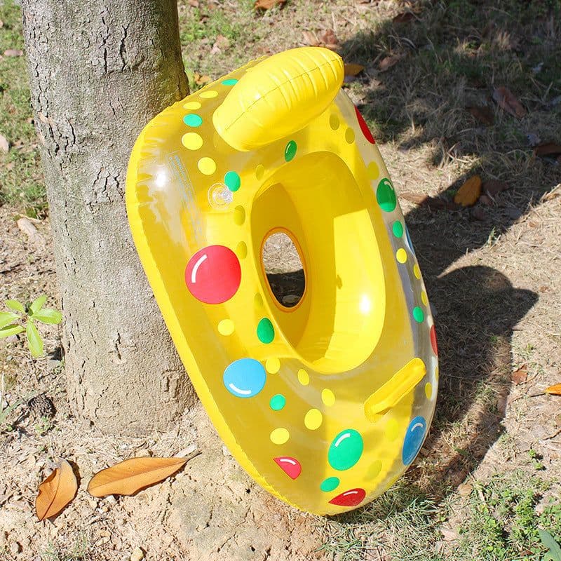 image-Water Inflatable Baby Day Cruiser Water Seat Boat Babies' Swimming Ring Children's Seat Ring Inflatable Swimming Pool