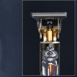 image-Factory Direct Sales Household Hair Clipper Multi-function Electric Clipper Electric USB Rechargeable Portable Metal Optical Head Push