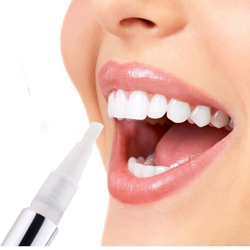 image-Foreign Trade Wholesale Aluminum Tube Shell Teeth Gel Brush Tooth Cleaning Pen Teeth Whitening Pen
