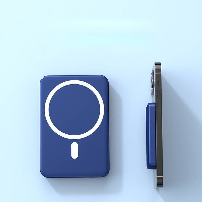 image-Small Portable Power Bank Magnetic Absorption Wireless Fast Charge
