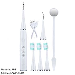 image-Electric Toothbrush Dental Calculus Remover Teeth Cleaning High Frequency Electric Household Teeth Cleaner Teeth Washing Artifact