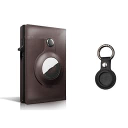 image-Leather Protective Case Card Holder Aluminum Alloy Crazy Horse