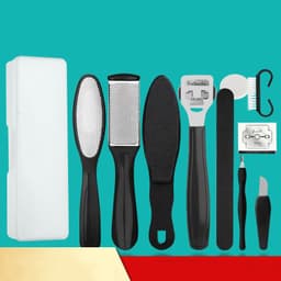 image-Pedicure Tool Set Dead Skin Grinding Foot Set Foot File Foot Rubbing Skin Foot Scraper Foot Care