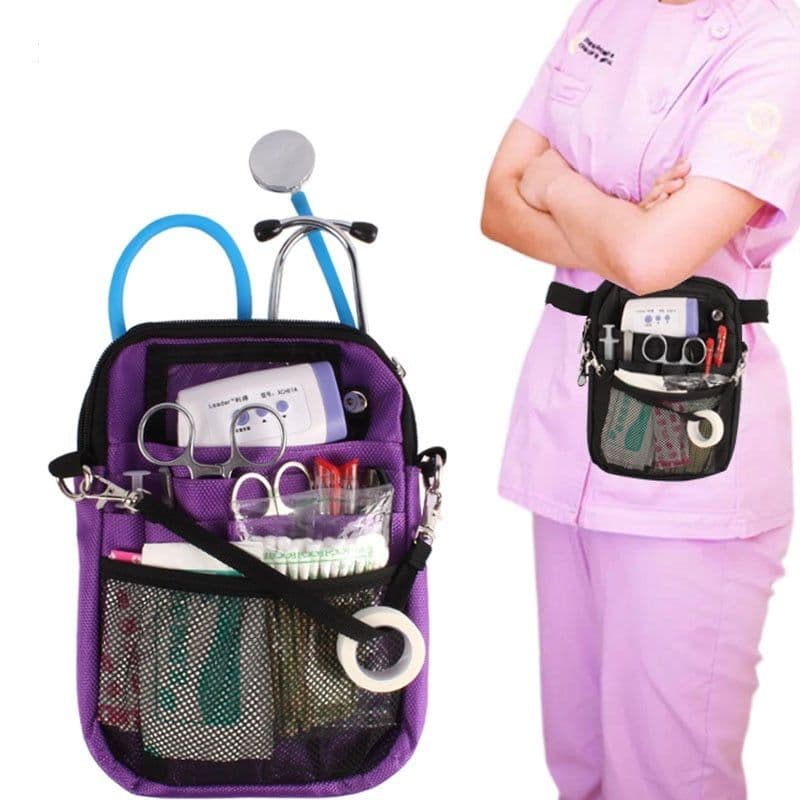 image-Kit Medical Staff Equipment Waist Bag Medical Supplies Storage Bag Nurse Equipment Bag Electrician Pouch
