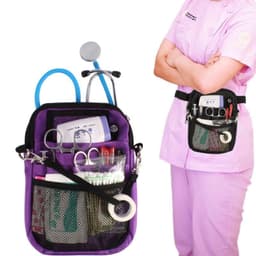 image-Kit Medical Staff Equipment Waist Bag Medical Supplies Storage Bag Nurse Equipment Bag Electrician Pouch