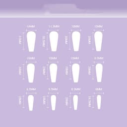 image-Wear Nail Nail Stickers Peach Heart Nail Tip Rhinestone Nails Patch False Nails Manicure Wear Nail