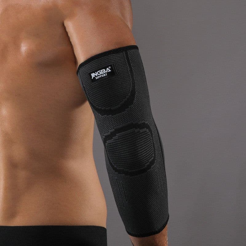 image-Elbow Pad Sports Elbow Guard Weightlifting Fitness Outdoor Cycling Basketball Badminton Protective Gear