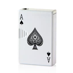 image-Creative Personality Cool Playing Cards Inflatable Electronic Windproof Lighter
