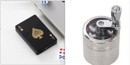 image-Creative Personality Cool Playing Cards Inflatable Electronic Windproof Lighter
