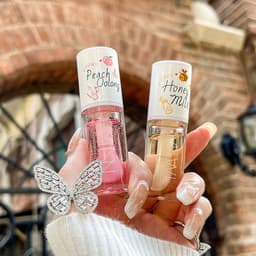 image-AOGALIANI Moisturizing Lip Oil Honey Milk & Peach Oolong Repair Moisturizing Tender Fade Lip Lines