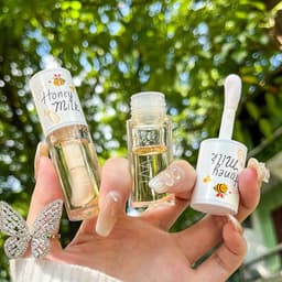 image-AOGALIANI Moisturizing Lip Oil Honey Milk & Peach Oolong Repair Moisturizing Tender Fade Lip Lines