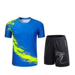 image-Aolong Clothing Group Purchase Quick-drying Badminton Clothing Suit Casual Men And Women Couple Sportswear Short Sleeve Table Tennis Wear Children