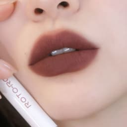 image-Lip Lacquer ROTO Matte Air Bear Lip Mud Lip Gloss Lipstick Makeup Female No Stain On Cup