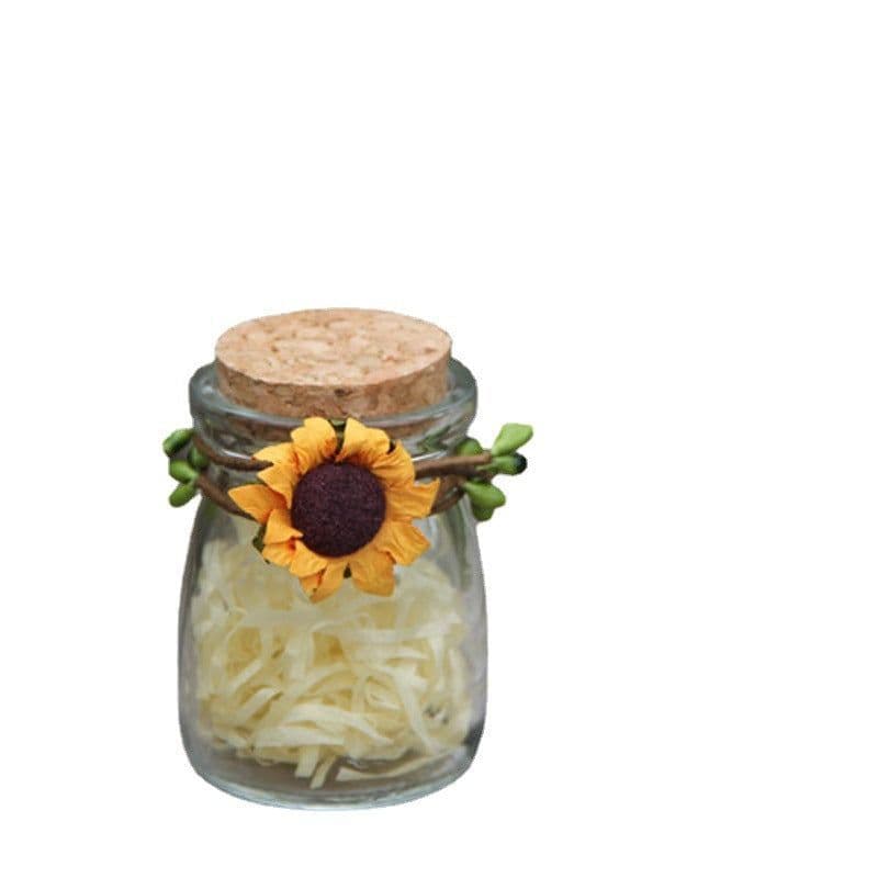 image-SUNFLOWER Diy Garland Accessories Wedding Candies Box Accessories Small Sunflower Bouquet