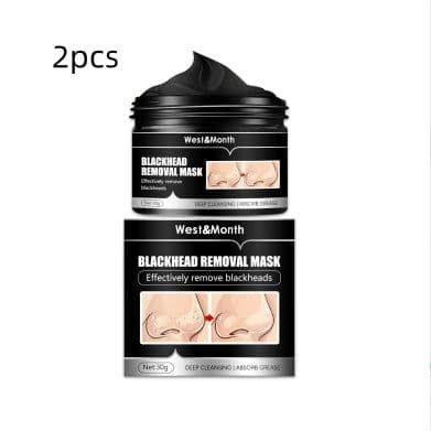 image-Bamboo Charcoal Blackhead Suction Mask Cleaning Tear And Pull Nose Mask Blackhead Suction Acne