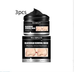 image-Bamboo Charcoal Blackhead Suction Mask Cleaning Tear And Pull Nose Mask Blackhead Suction Acne
