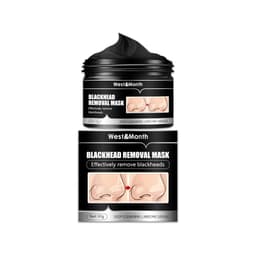 image-Bamboo Charcoal Blackhead Suction Mask Cleaning Tear And Pull Nose Mask Blackhead Suction Acne