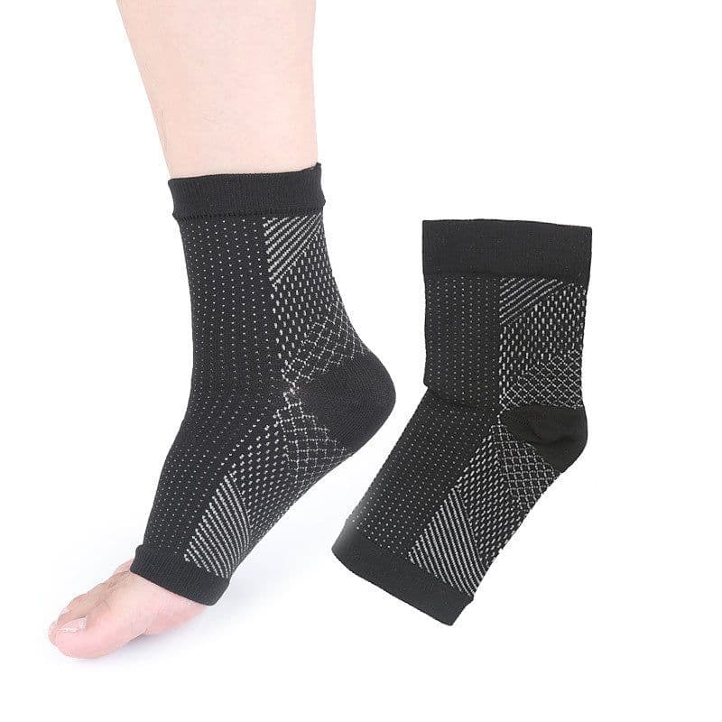 image-Compression Socks Foot Sleeve Relieve Swelling Open Toe Socks Cycling Running Basketball Sports Socks Women Men