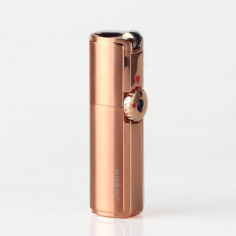 image-ZB307 Three Straight Cigar Moxa Stick Straight Gas Lighters Miniature Welding Gun With Cigar Hole