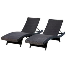 image-Outdoor Swimming Pool Hot Spring Bath Courtyard Leisure Rattan Deck Chair