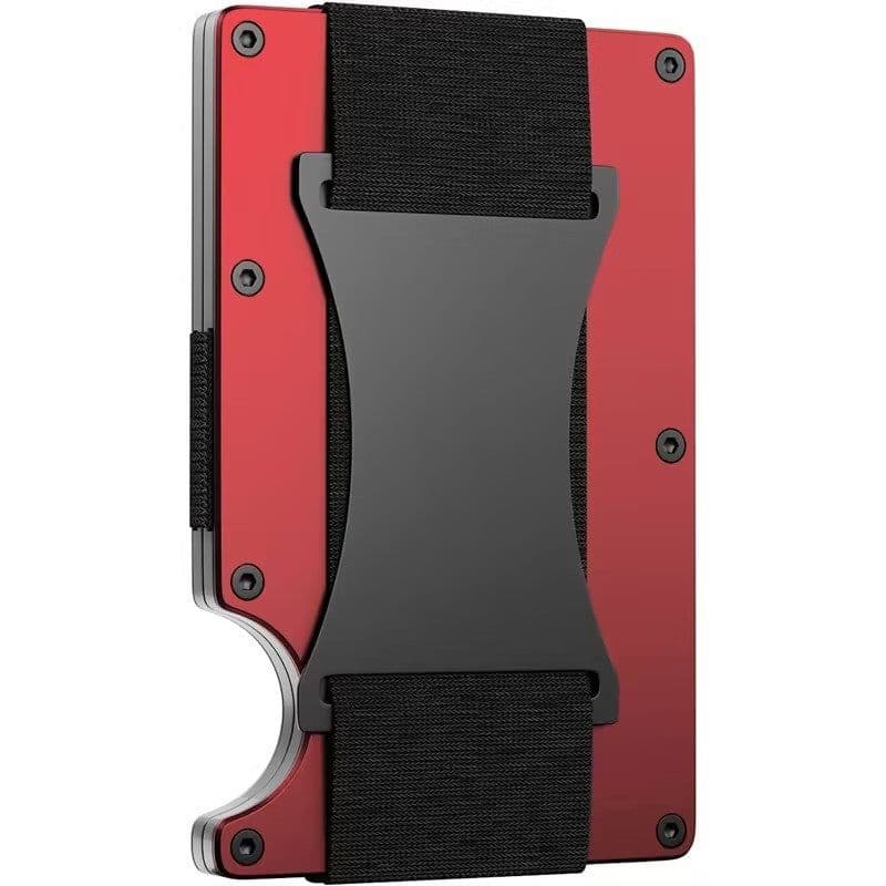 image-New Metal Card Bag Carbon Fiber Wallet Wallet RFID Anti-theft Swiping Blocking Technology