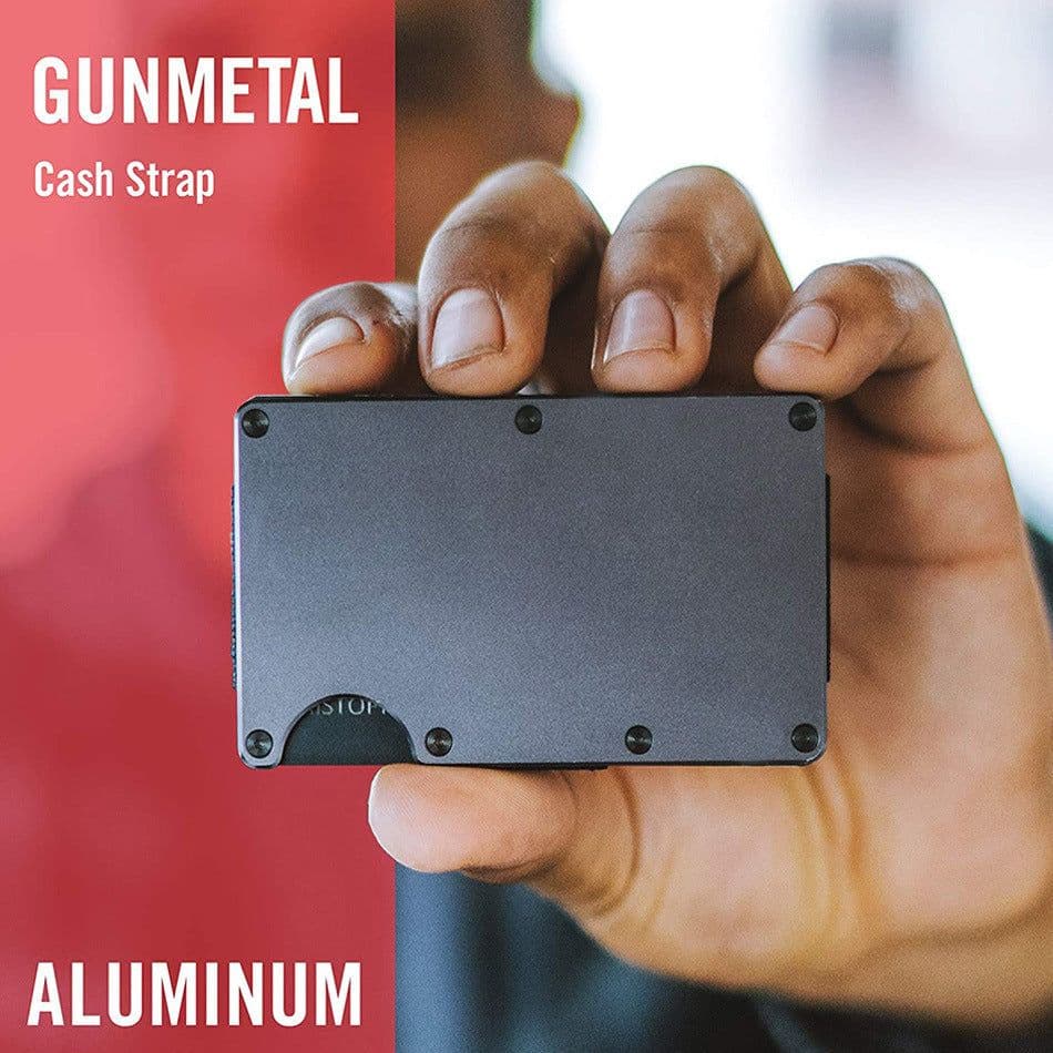 image-New Metal Card Bag Carbon Fiber Wallet Wallet RFID Anti-theft Swiping Blocking Technology