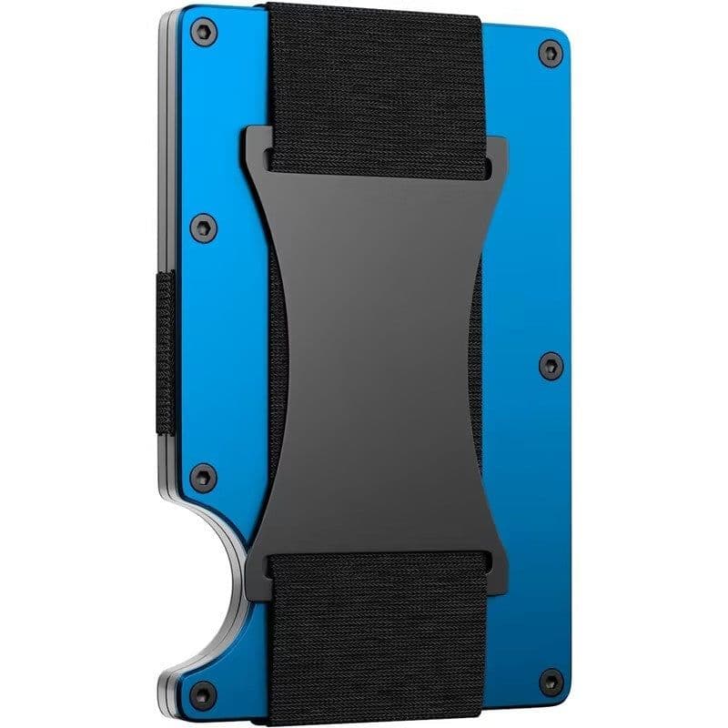 image-New Metal Card Bag Carbon Fiber Wallet Wallet RFID Anti-theft Swiping Blocking Technology
