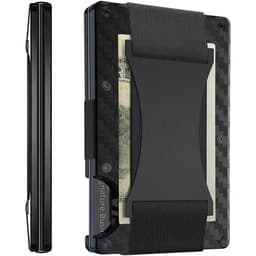 image-New Metal Card Bag Carbon Fiber Wallet Wallet RFID Anti-theft Swiping Blocking Technology
