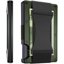 image-New Metal Card Bag Carbon Fiber Wallet Wallet RFID Anti-theft Swiping Blocking Technology