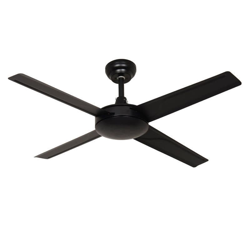 image-Black American Retro Commercial Engineering Ceiling Fan Mute Fan