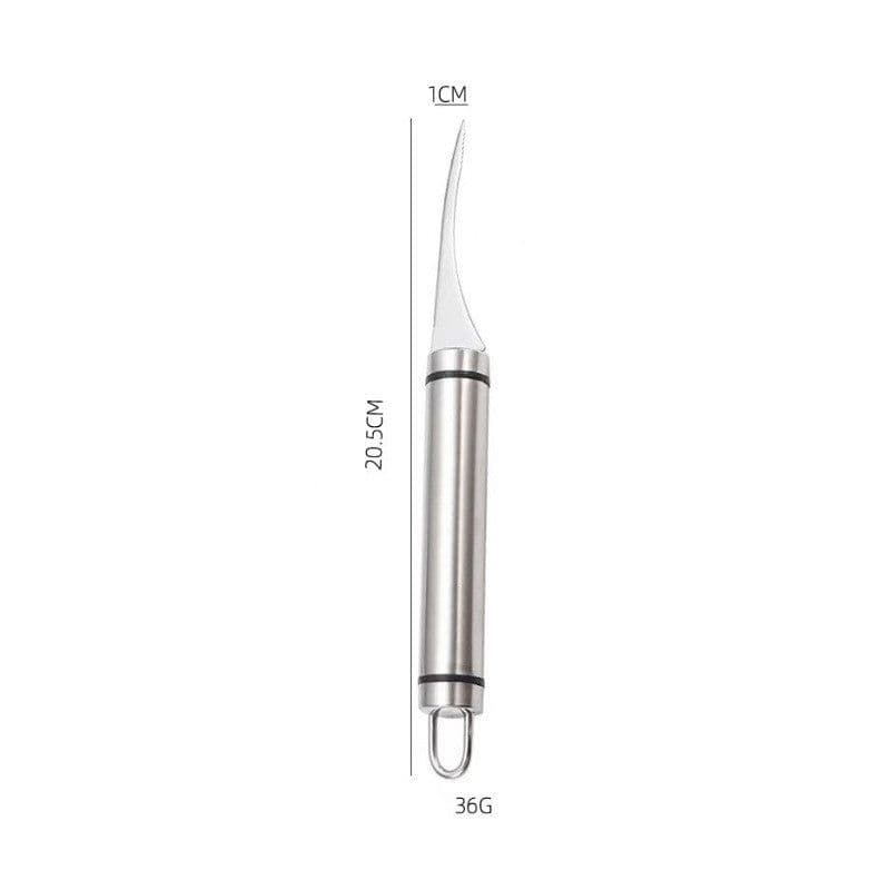 image-Multifunctional Stainless Steel Shrimp Remover Shrimp Line Fish Maw Knife Fish Cutter Scissories Fish Scale Remover Kitchen Gadget Accessories Tools Creative Kitchen Tools