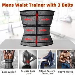 image-Shapewear Men's Sports Fitness Waist Belt Corset Slimming Belt