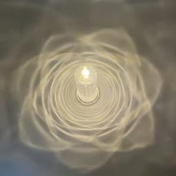 image-Rose Pattern Refraction Led Electronic Candle Light
