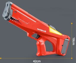 image-Automatic Electric Water Gun Toys Shark High Pressure Outdoor Summer Beach Toy Kids Adult Water Fight Pool Party Water Toy