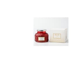 image-Side Drum Relief Glass Stainless Steel Smoke-free Indoor Sleeping Essential Oil Candle With Lid Bedroom Aromatherapy Candle