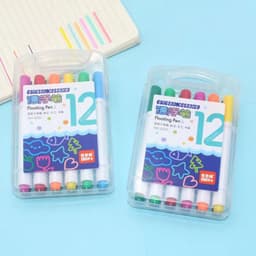 image-Children's Magic Water Floating Pen Large Capacity Erasable Color Watercolor Magnetic Levitation Pen
