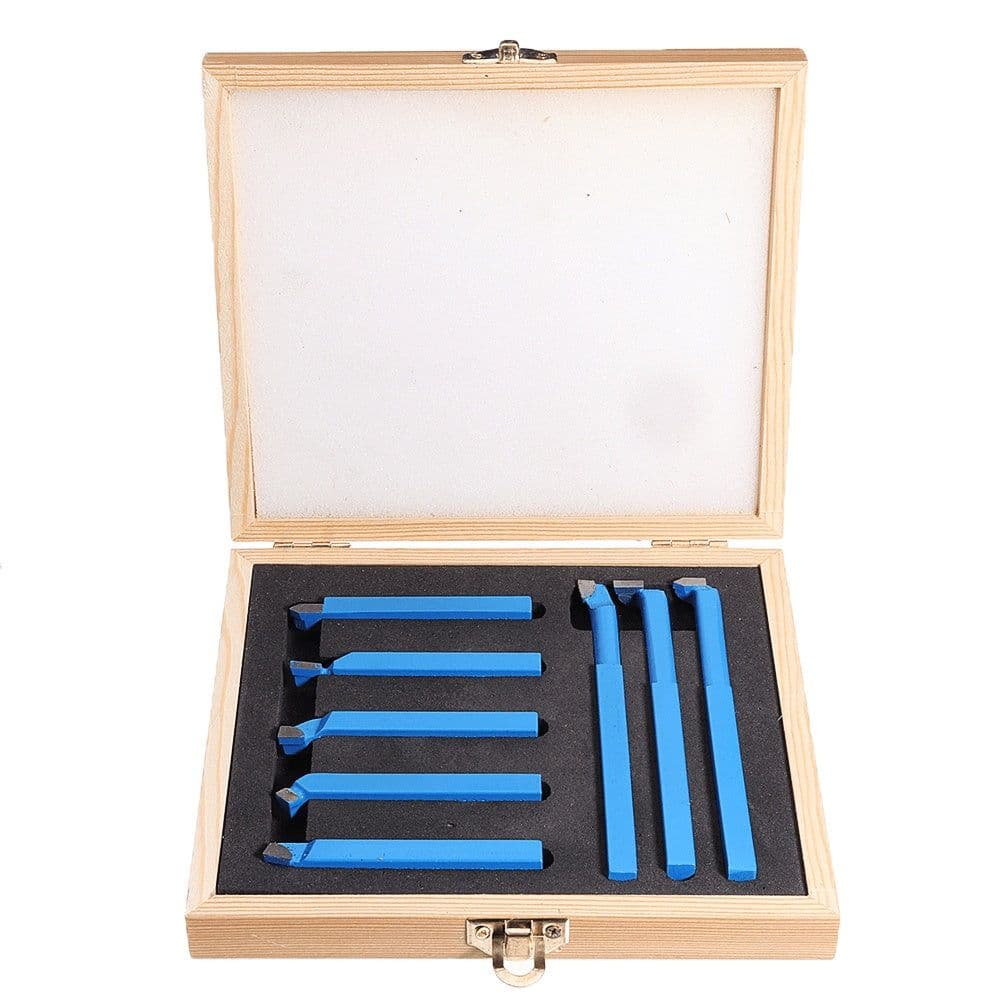 image-CNC Lathe Turning Tool 8-piece Hard Alloy 8mm 10 12 16 Inner Hole