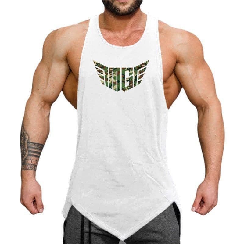 image-Camouflage Wings Muscle Men Sports Fitness Vest Casual Loose