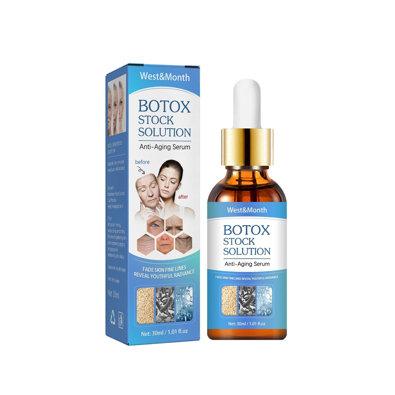 image-Anti-Wrinkle Firming Head Lifting Pattern French Pattern Fading Wrinkle Botox