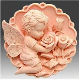 image-Soap Mouldhandmade Soap Moldsilicone Moldperfumed Soap Mouldsilicone Soap MoldROSEANGEL Silicone Mold