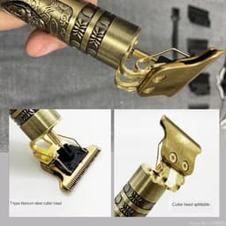image-Hair Clipper Professional Electric Hair Trimmer Barber Shave