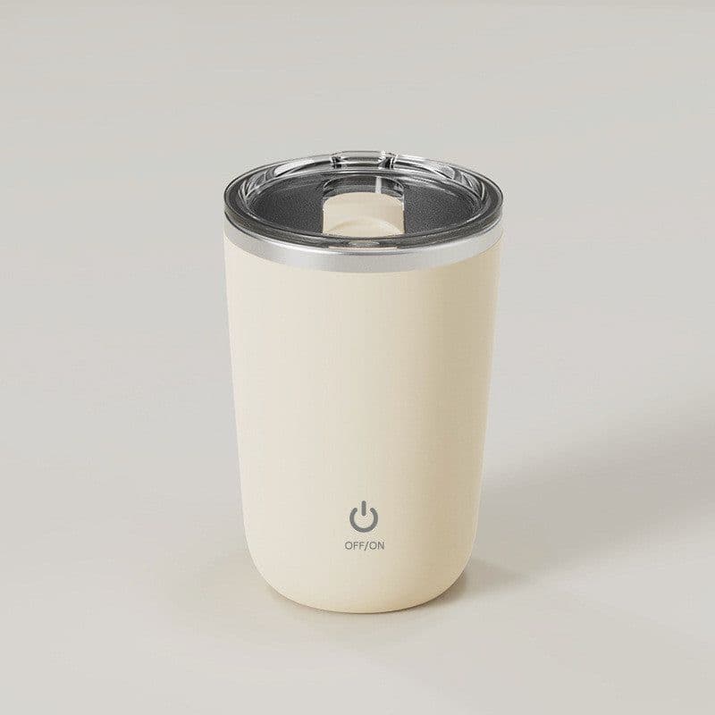 image-350ml Automatic Self Stirring Mug Coffee Milk Juice Mixing Cup Electric Stainless Steel Lazy Rotating Mug Magnetic Stirring Cup Kitchen Gadgets