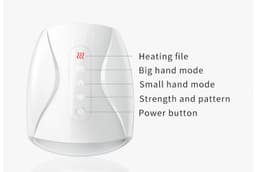 image-Hand Massage Instrument Electric Mouse Heating Palm Finger Wrist Massage