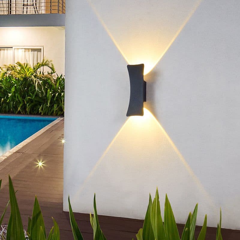 image-Outdoor Wall Lamp Waterproof Villa Garden Lamp Outdoor Aisle Light
