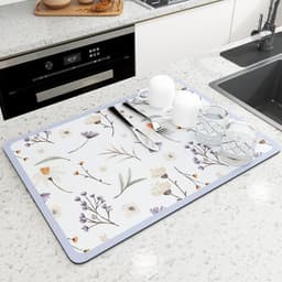 image-Kitchen Draining Mat Heat Proof Mat Teacup Mat