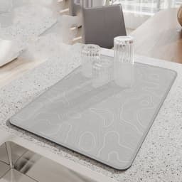image-Kitchen Draining Mat Heat Proof Mat Teacup Mat